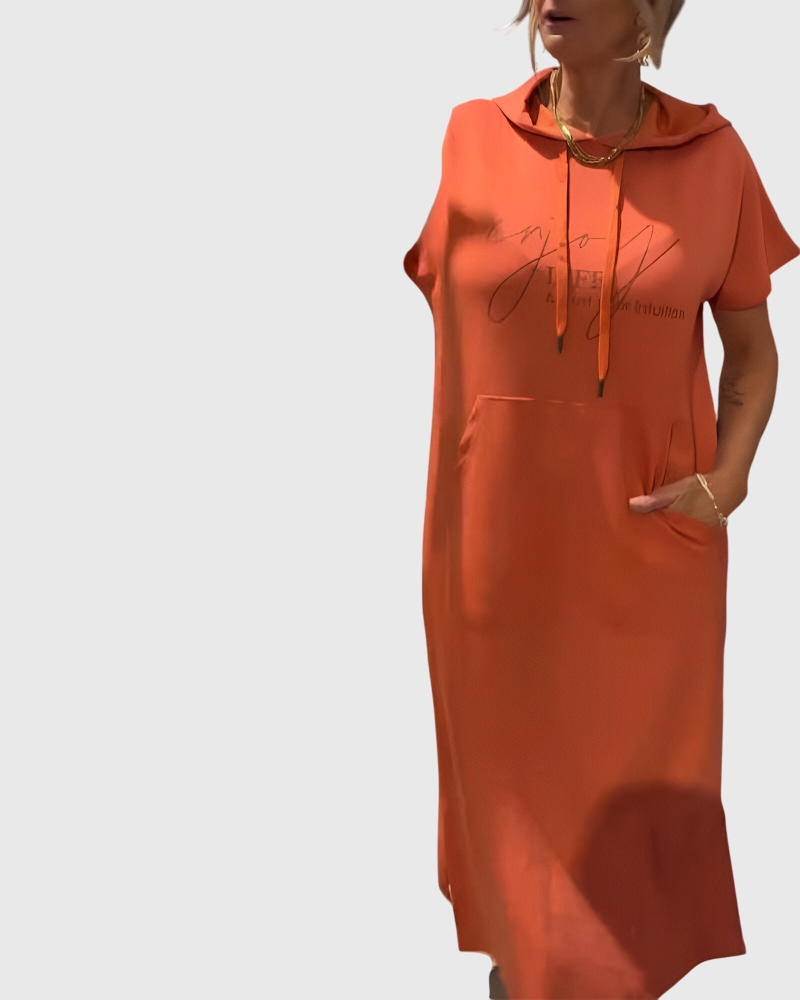 Women's Midi Dress side pockets