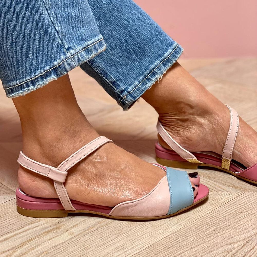Tacones de cuero para mujer
