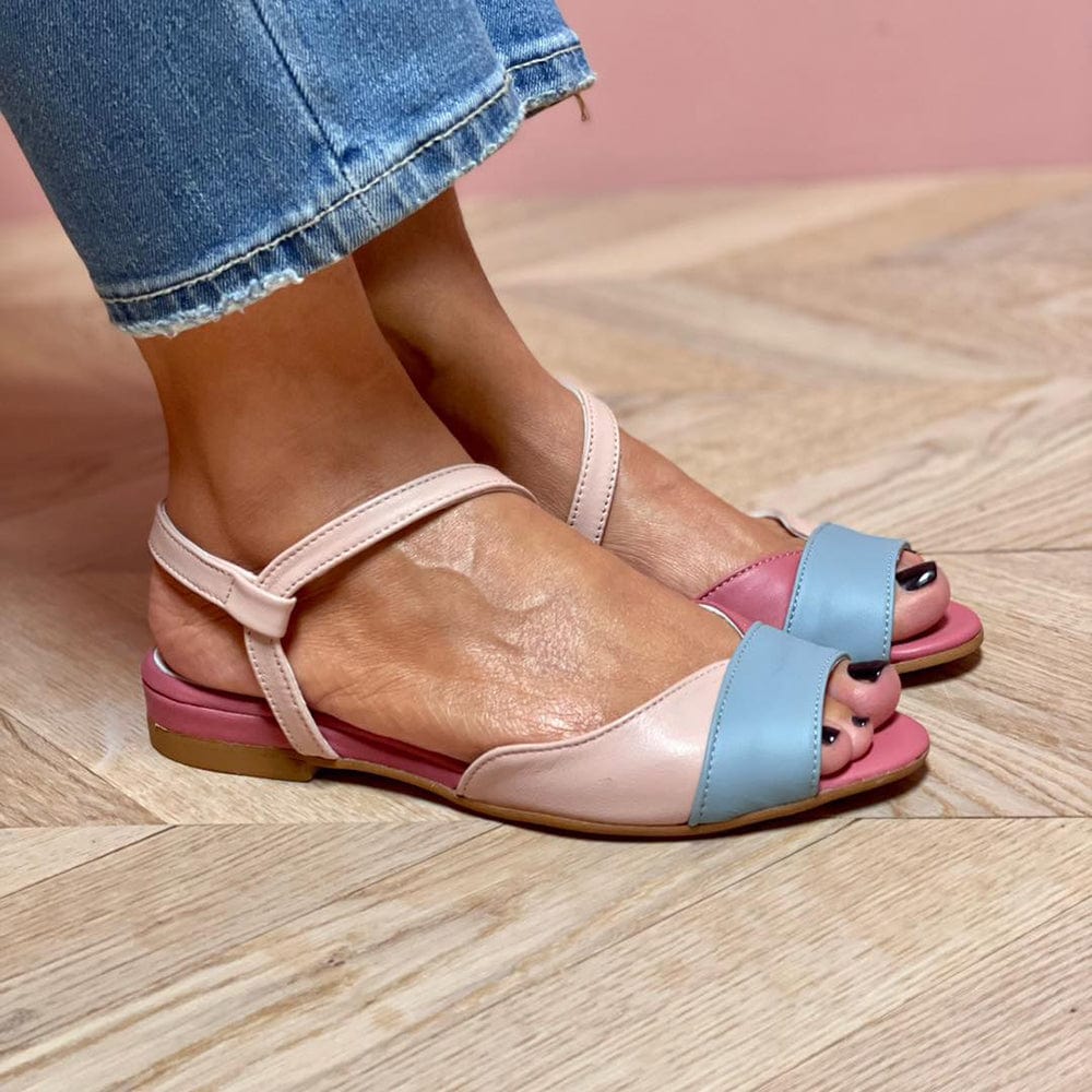 Tacones de cuero para mujer
