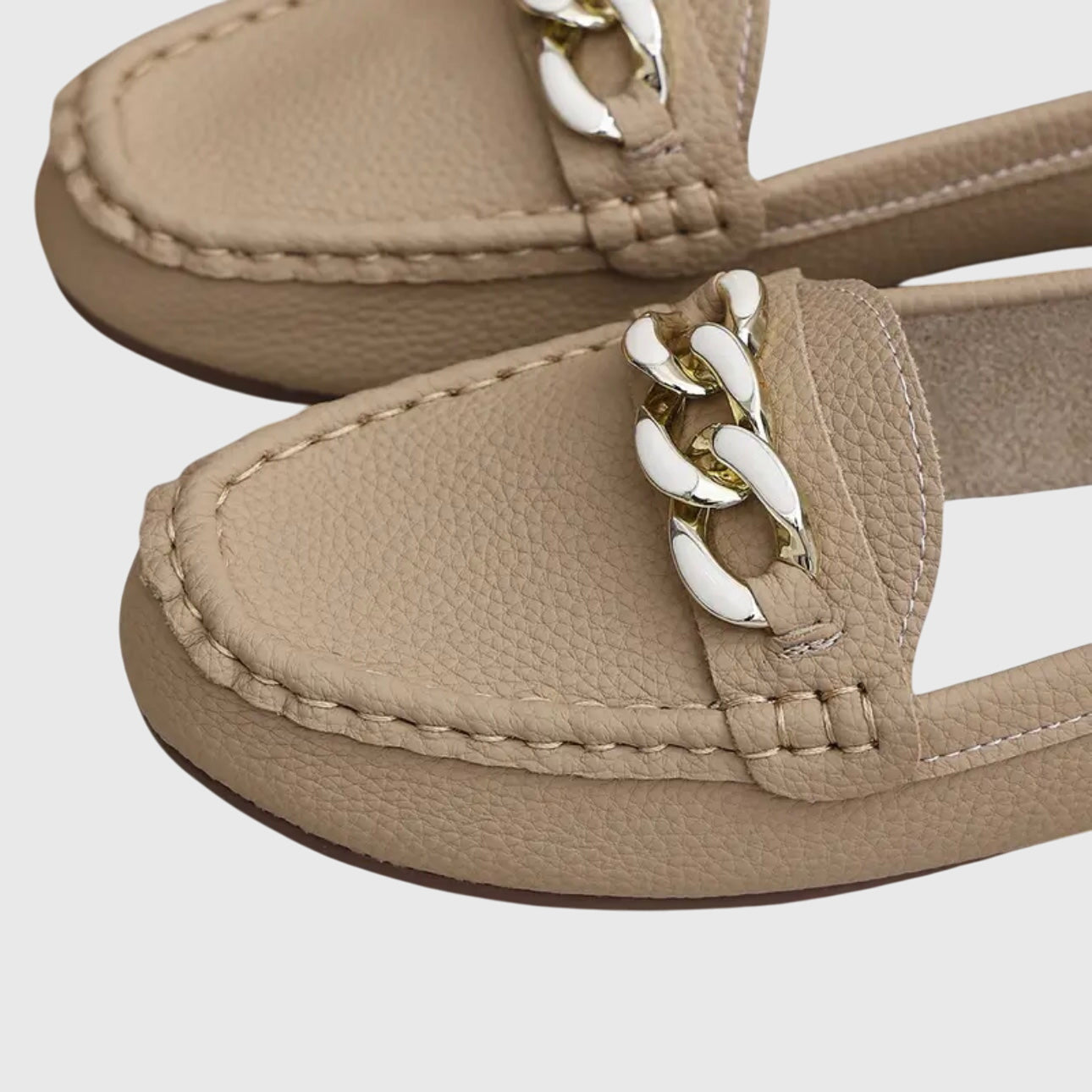 Mocasines para mujer con soporte ortopédico