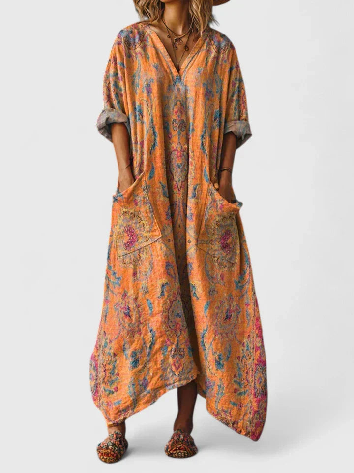 Women's Dress V-neck