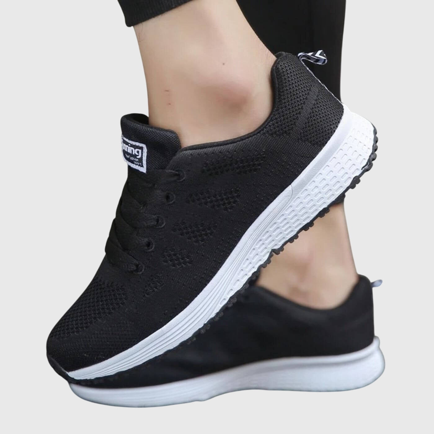 Baskets femme avec soutien orthopédique