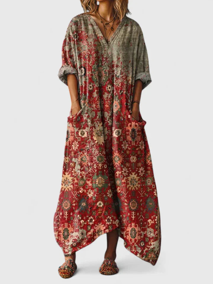 Women's Dress V-neck