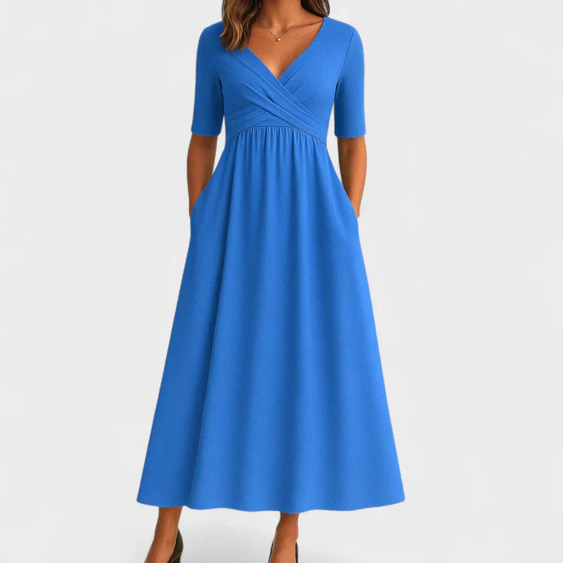 Women's Midi Dress A-line cut
