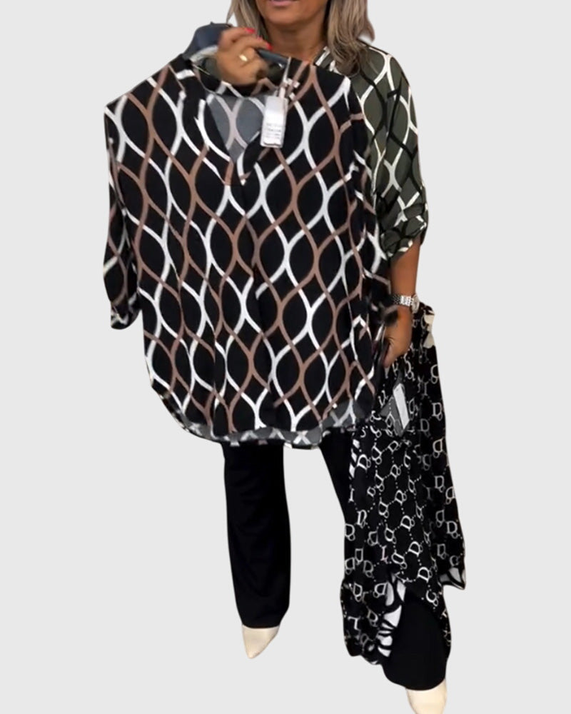 Women's Blouse V-neck