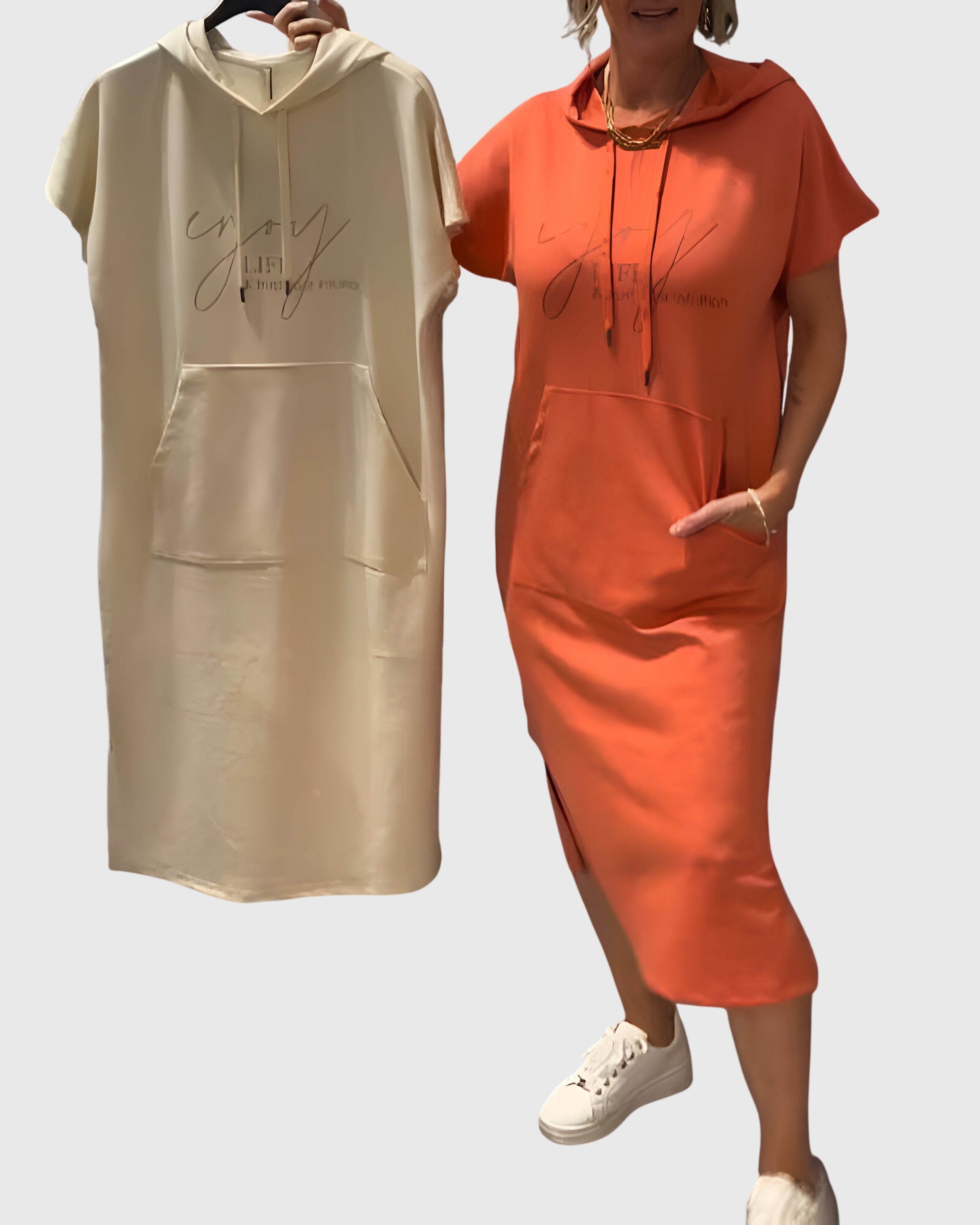 Women's Midi Dress side pockets