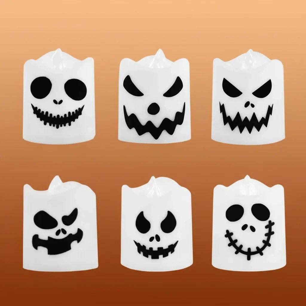 Color-Changing LED Candles Set Halloween Decoration