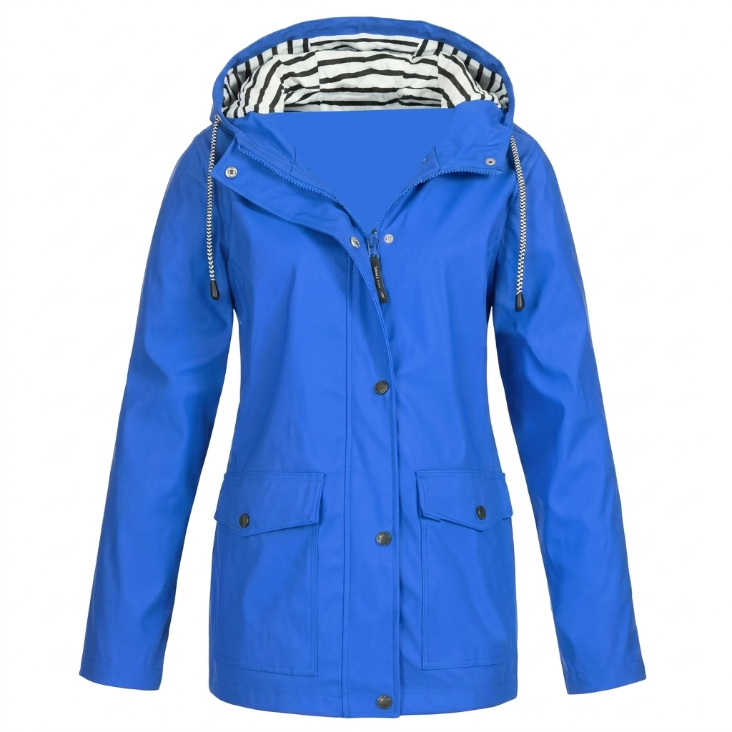 Women's Hooded Jacket Water-Resistant Taped Seams