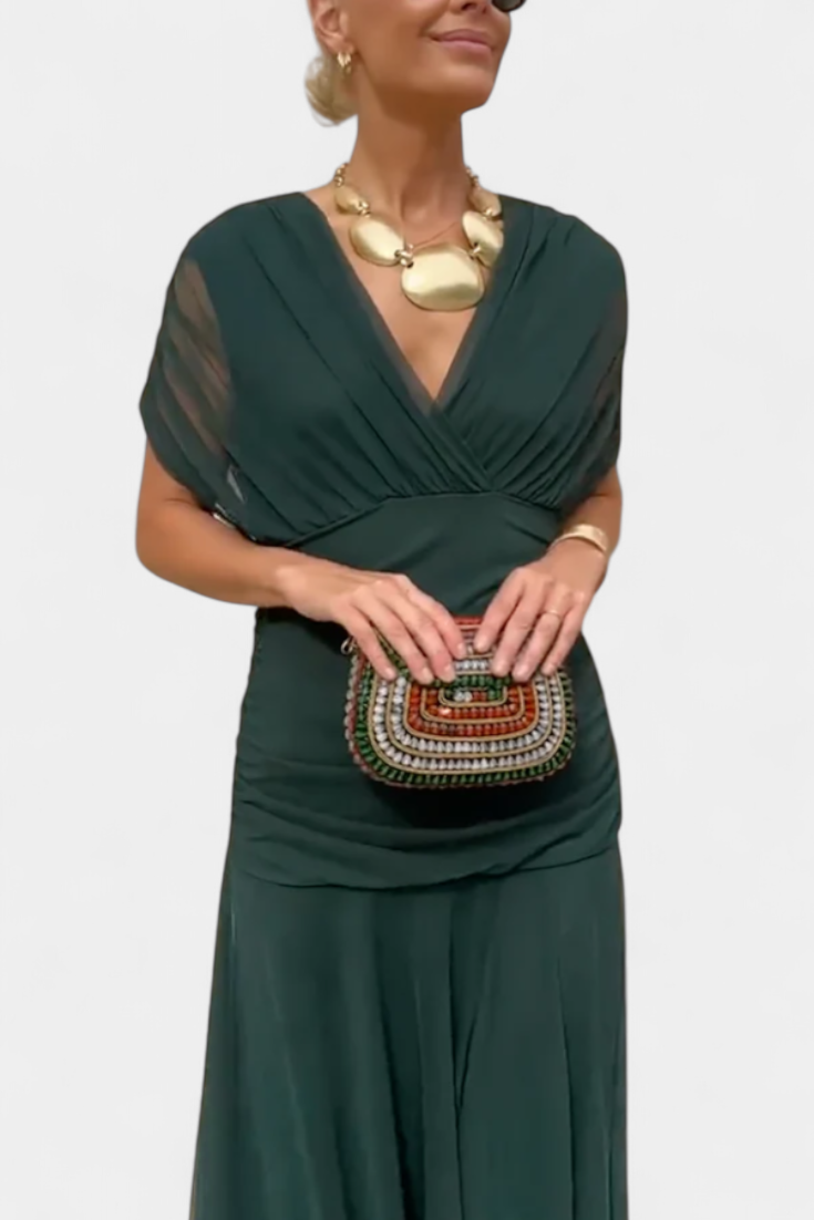 Women's Dress V-neck