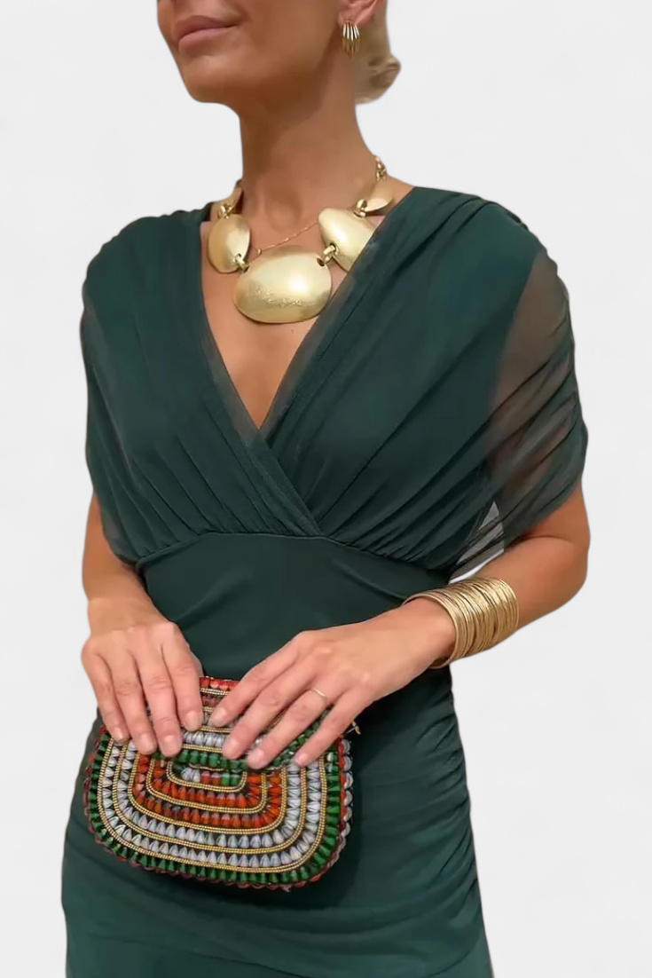 Women's Dress V-neck