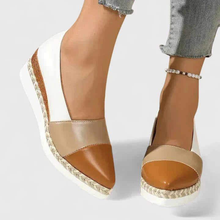 Mocasines para mujer con soporte ortopédico