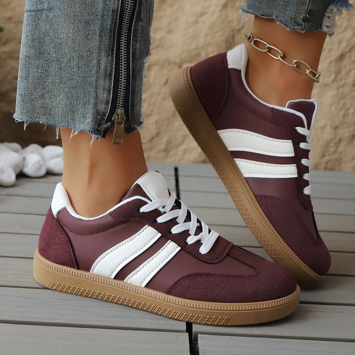 Zapatillas para mujer con soporte ortopédico