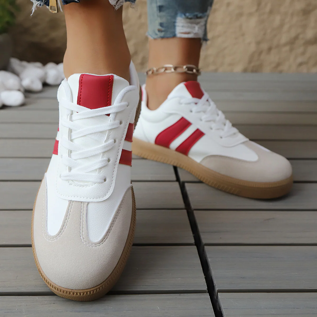 Zapatillas para mujer con soporte ortopédico