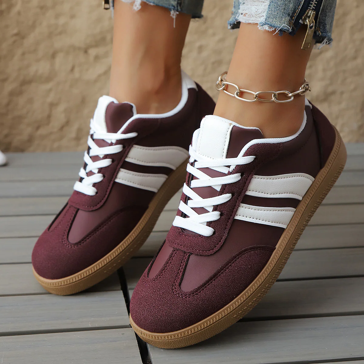 Zapatillas para mujer con soporte ortopédico