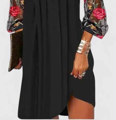 Vestido para mujer con escote en V