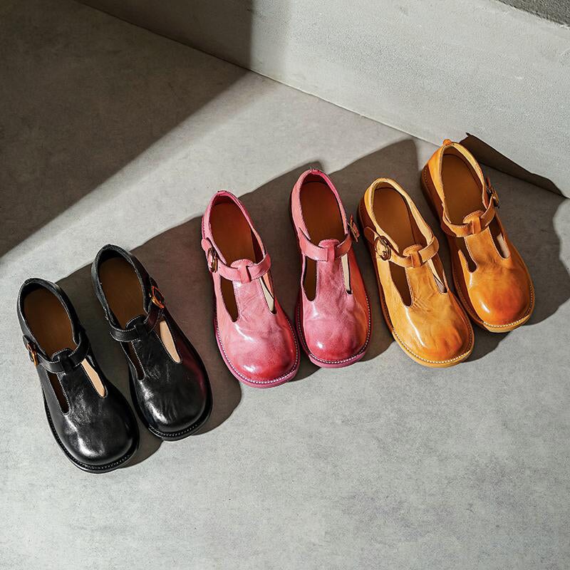 Women's Mary Janes Leather