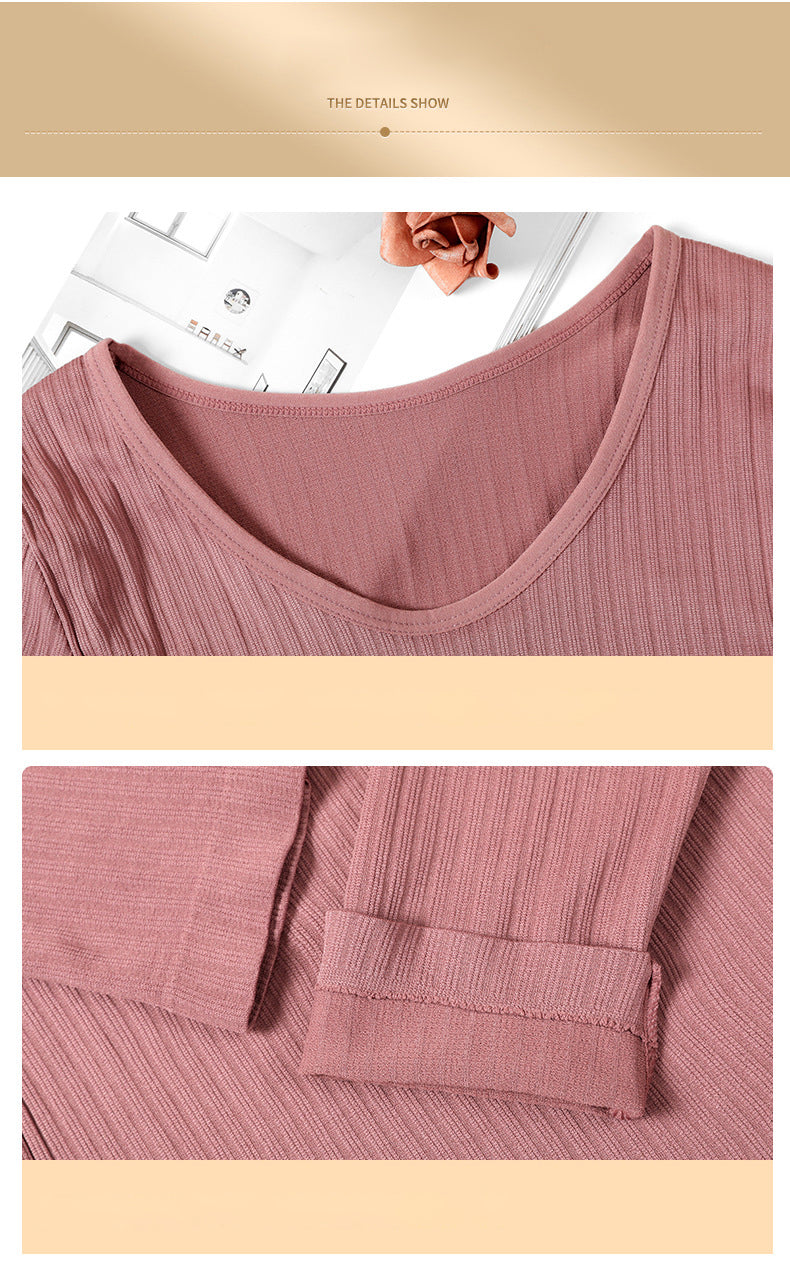 Conjunto de ropa interior térmica para mujer con efecto moldeador