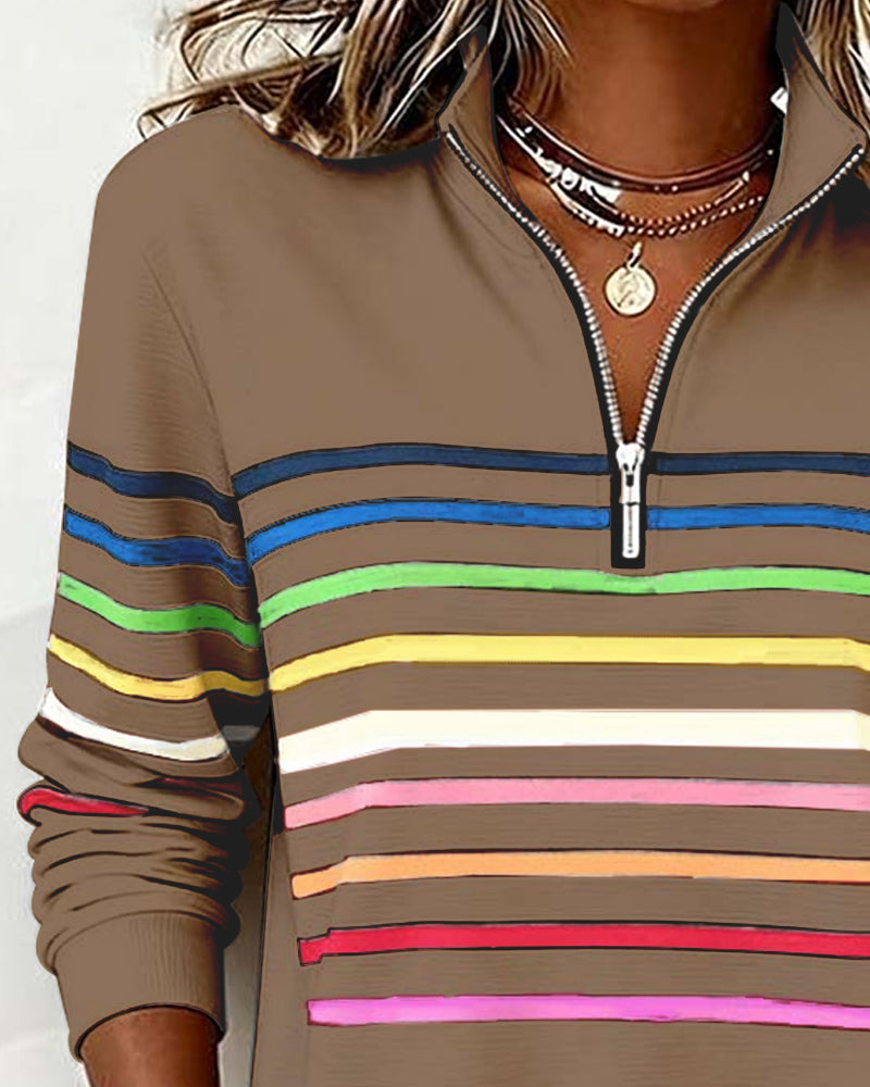 Vestido para mujer con patrón de rayas verticales