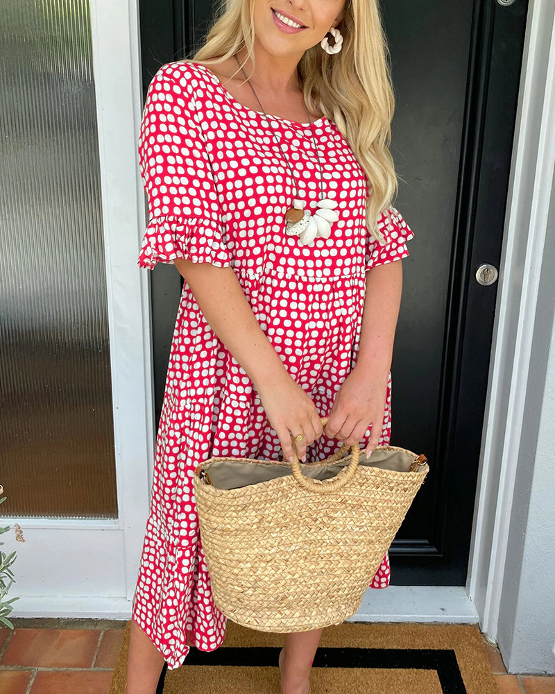 Women's Summer Dress A-line cut