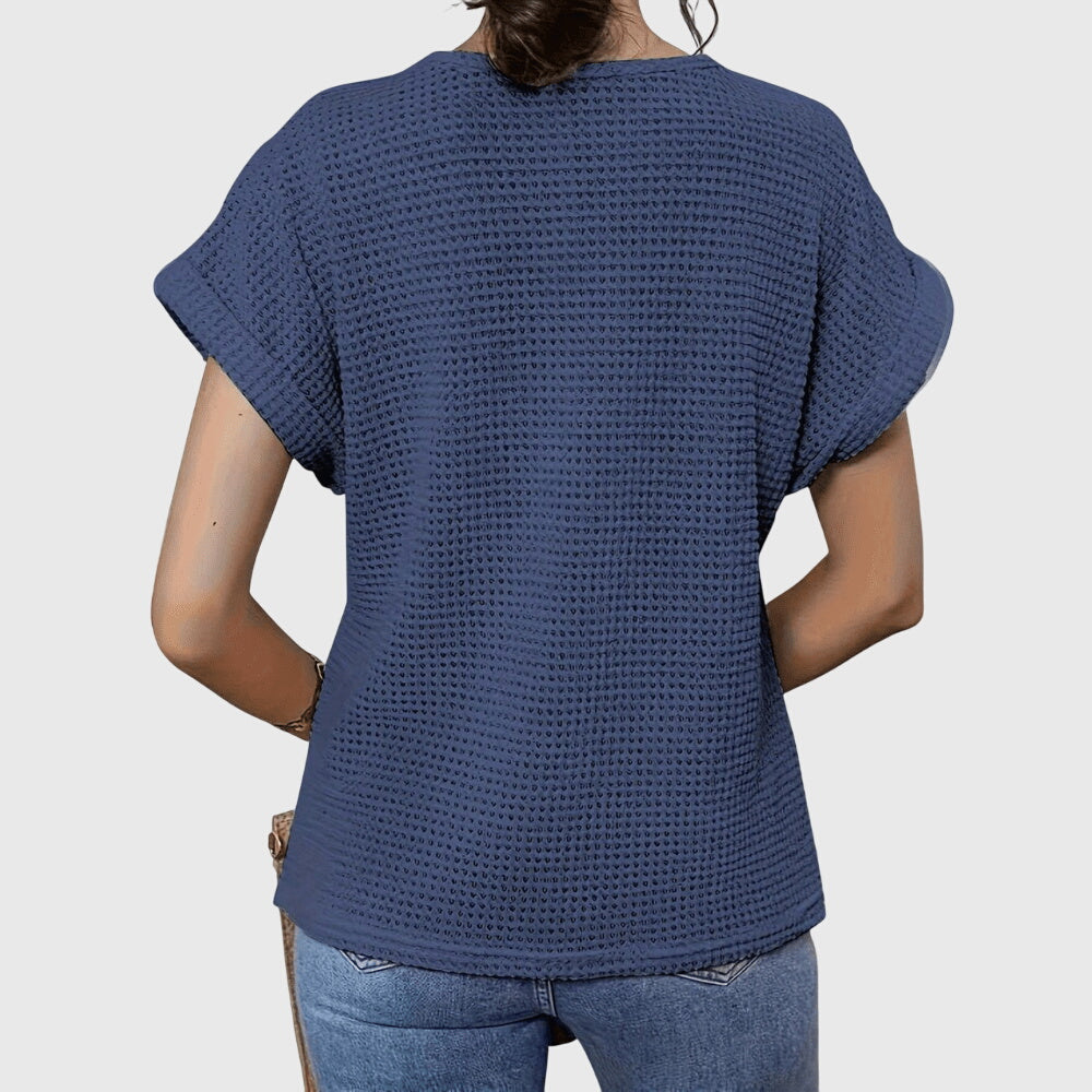 Women's Blouse lace trim