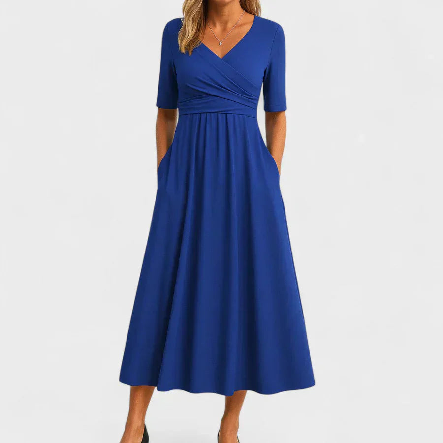 Women's Midi Dress A-line cut