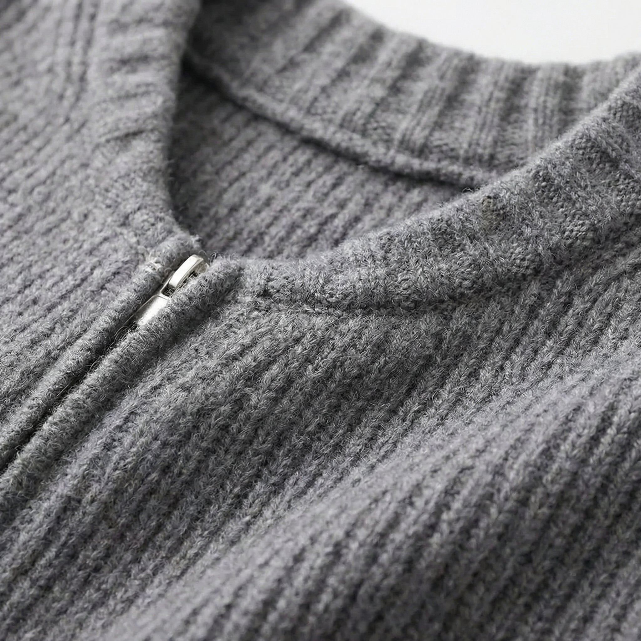 Women's Cotton Sweater Jacket Tailored Soft Knit