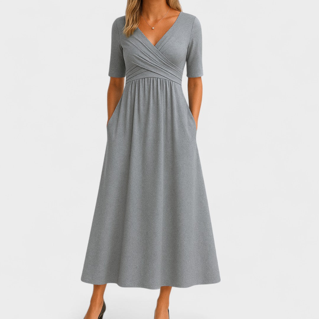 Women's Midi Dress A-line cut