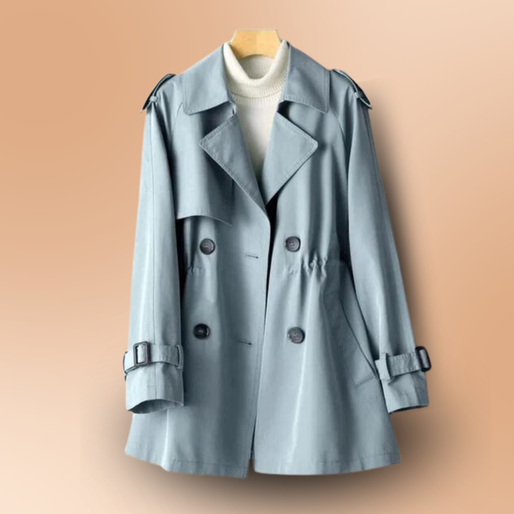 Women's Vintage Trench Coat Structured All-Season Cut