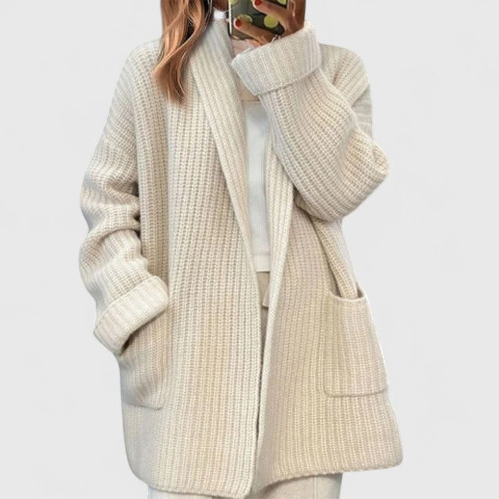 Ensemble blazer femme avec poches latérales