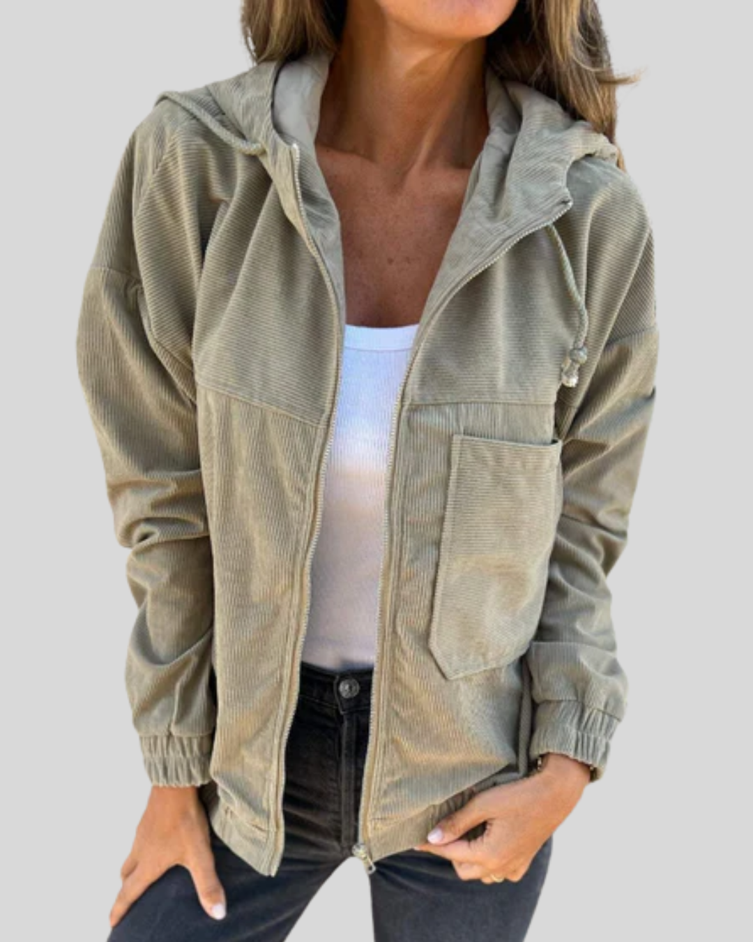 Pull pour femme avec poches latérales  