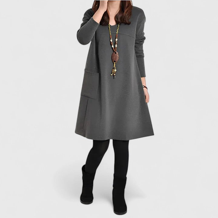 Vestito da donna con tasche laterali