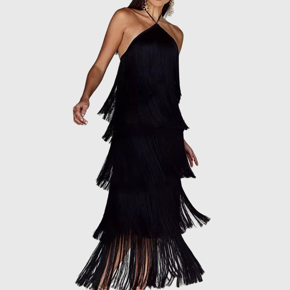 Vestido para mujer con cuello halter