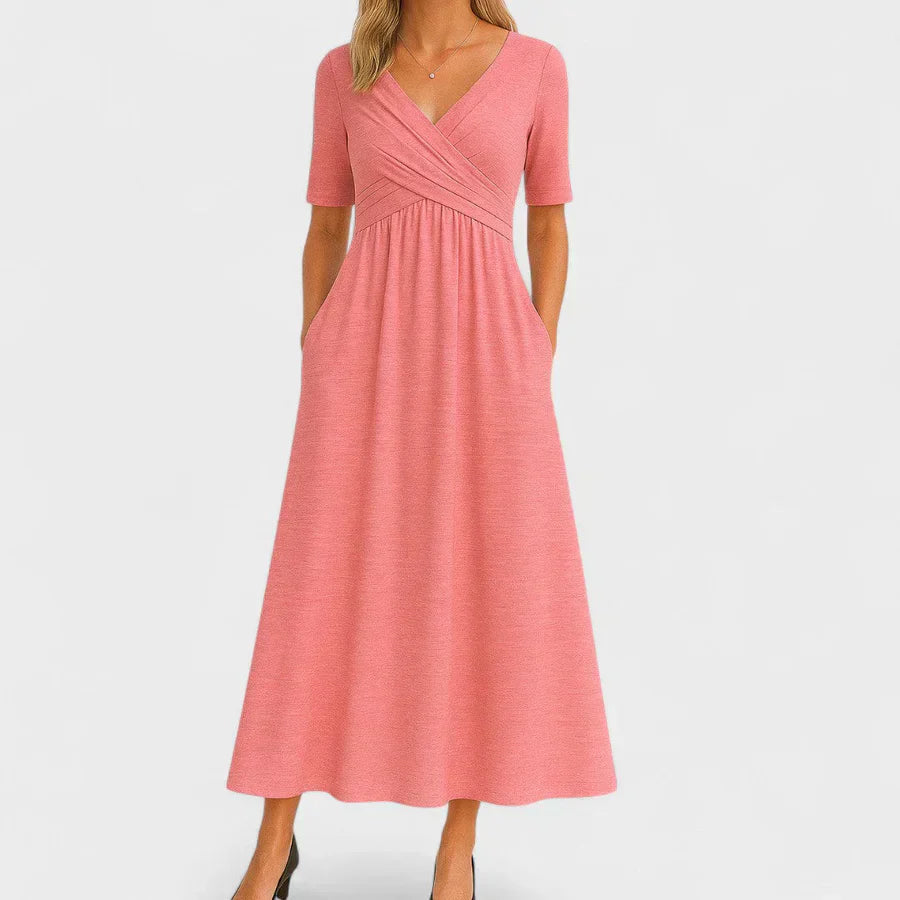 Women's Midi Dress A-line cut