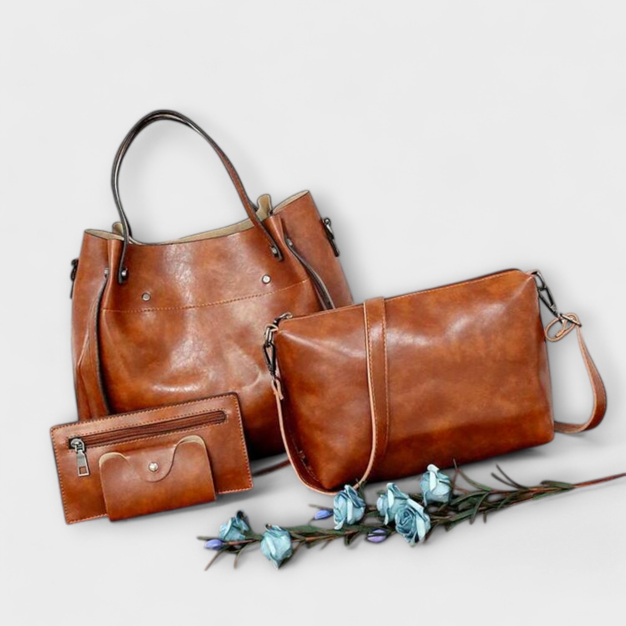 Lily | 4-Piece Vintage Bag Set
