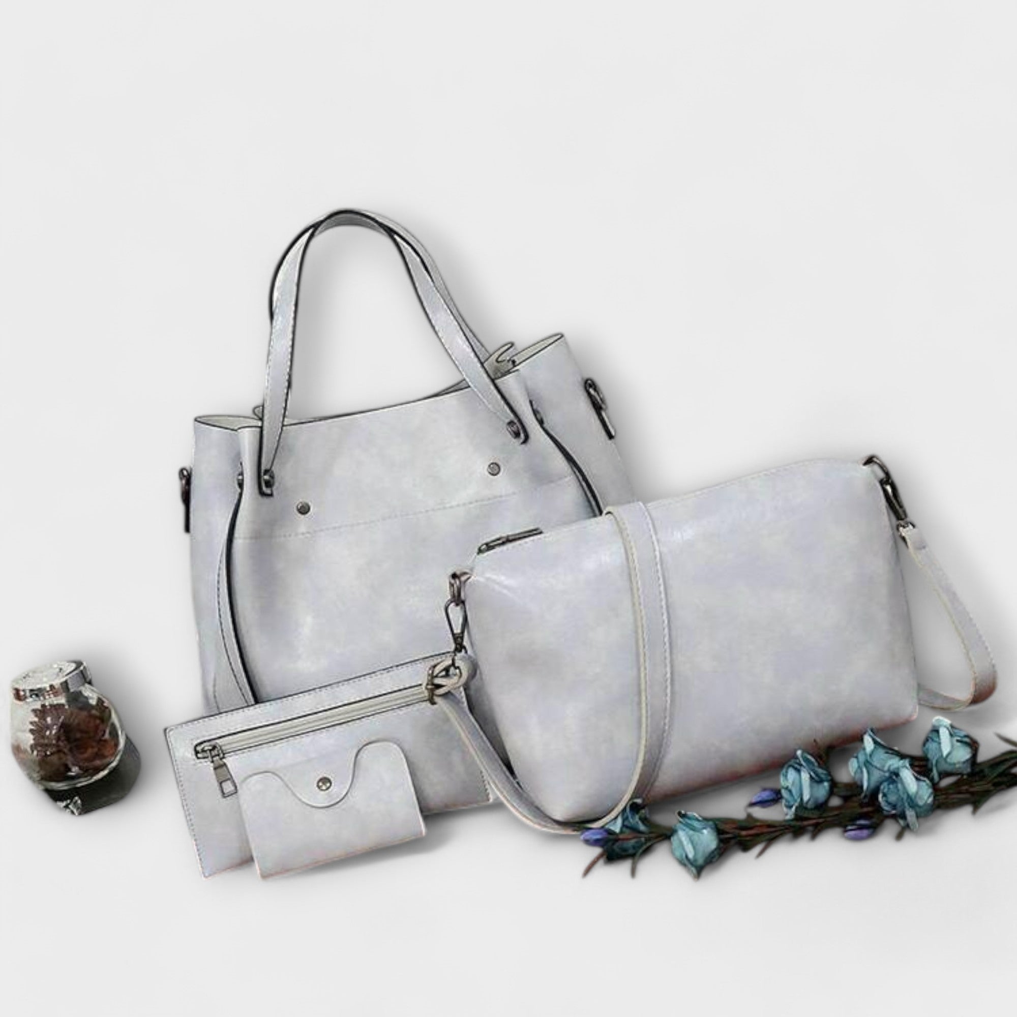 Lily | 4-Piece Vintage Bag Set
