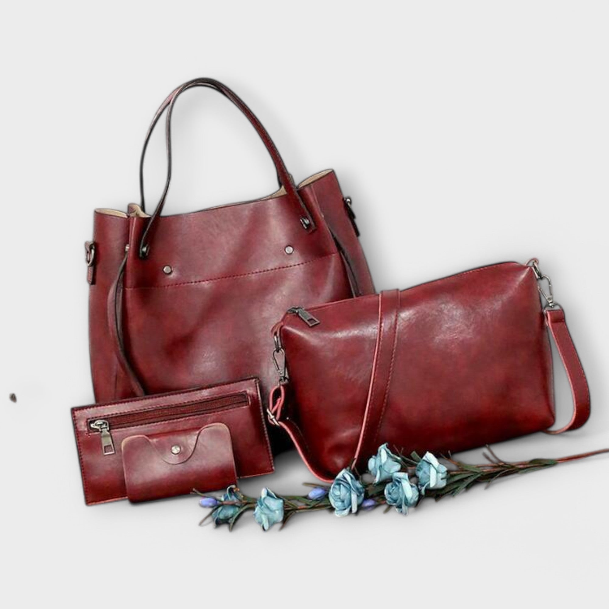 Lily | 4-Piece Vintage Bag Set