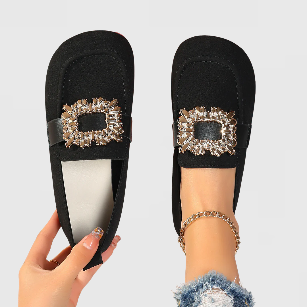 Mocasines para mujer con soporte ortopédico