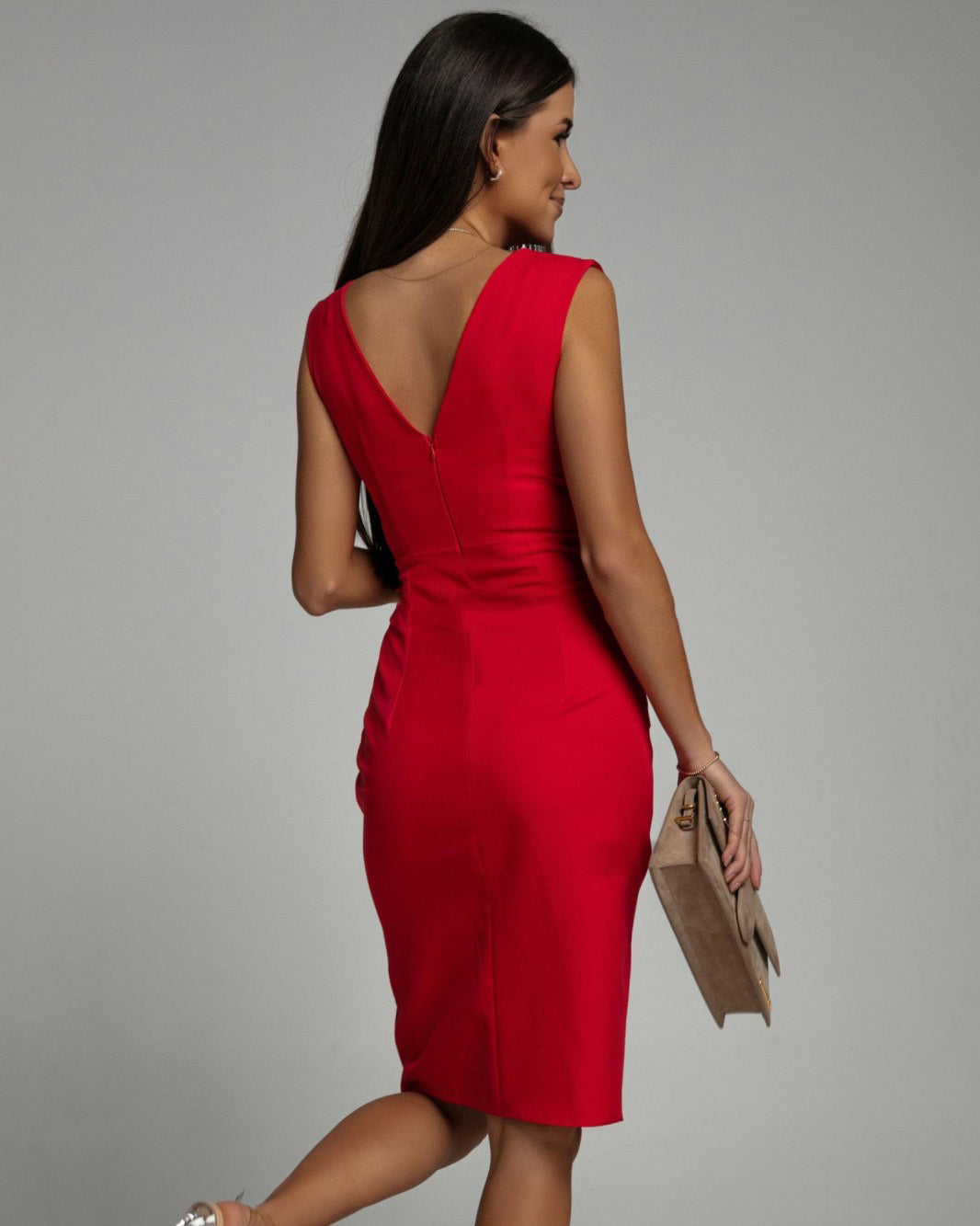 Women's Dress V-neck