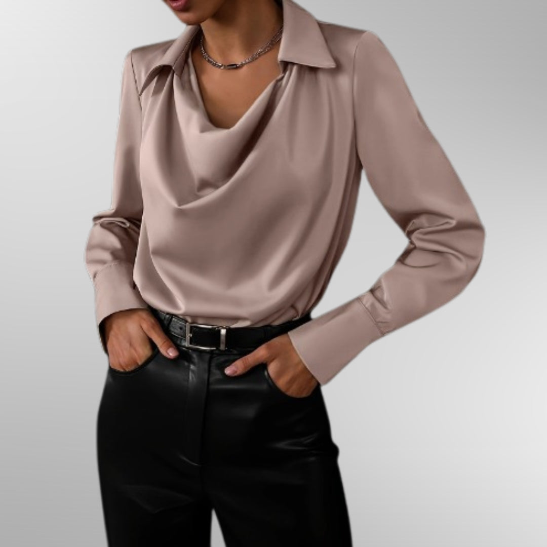 Women's Blouse Satin