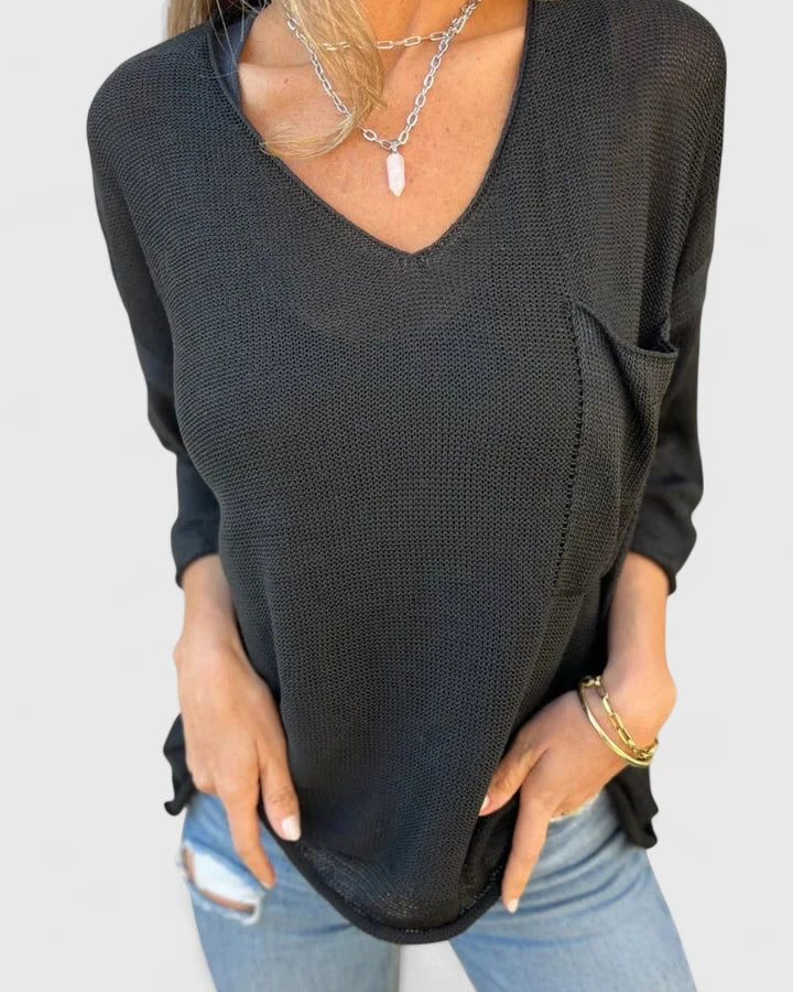 Women's Blouse V-neck