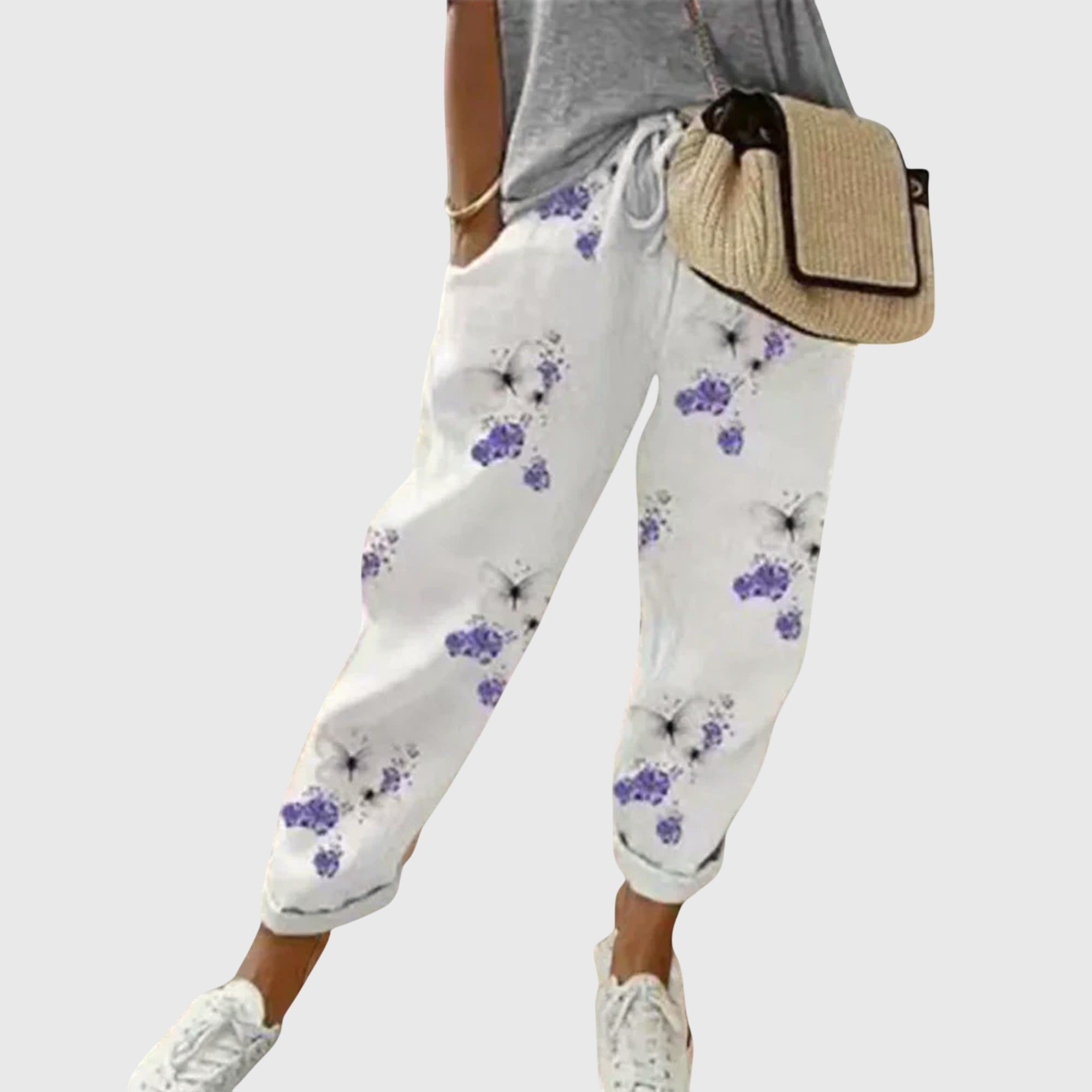 Women's Wide-Leg Pants Cotton