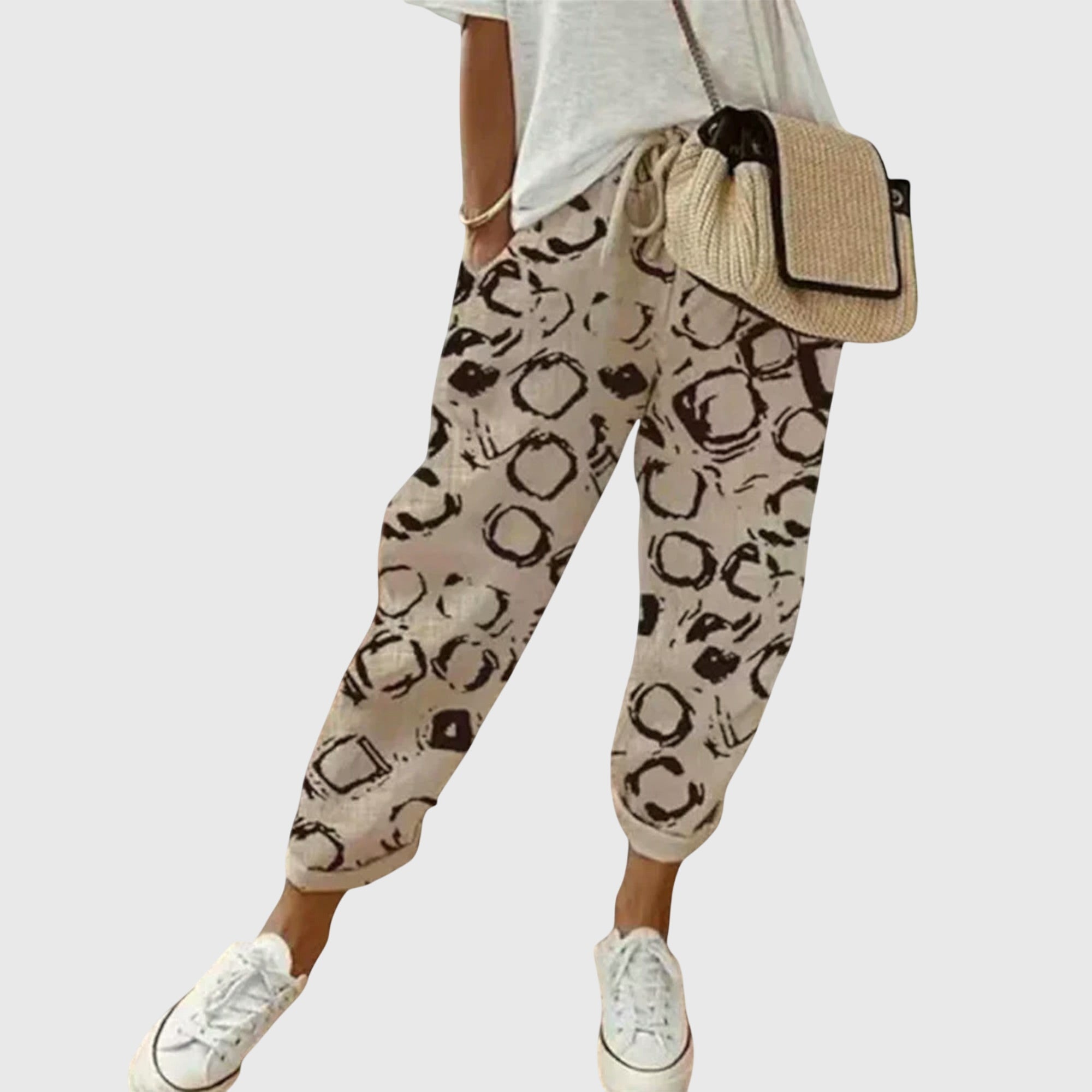 Women's Wide-Leg Pants Cotton
