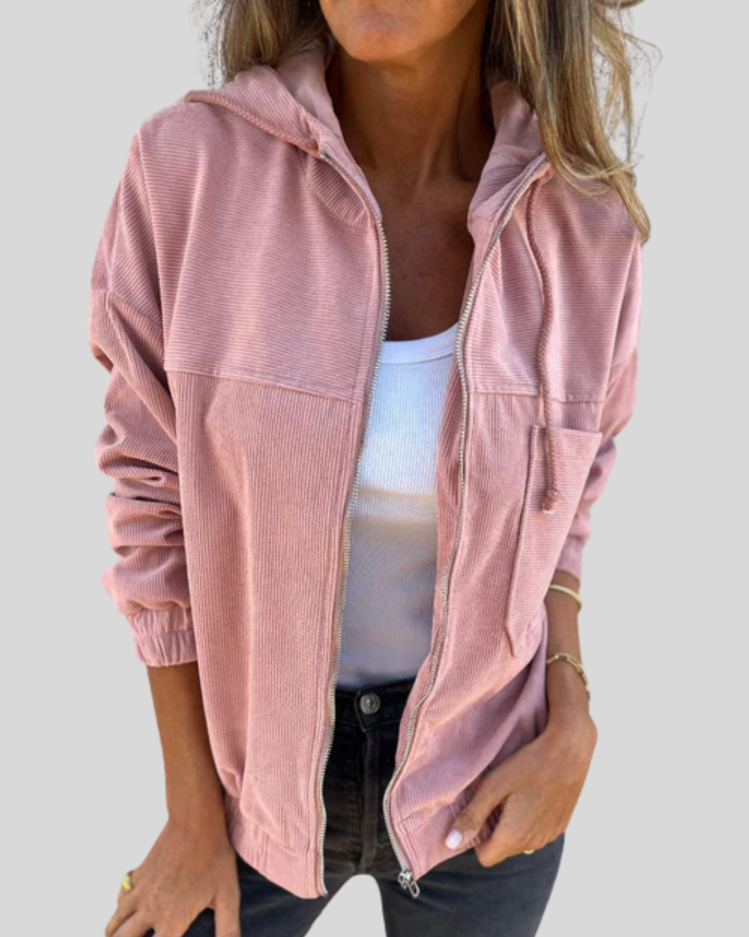 Pull pour femme avec poches latérales  