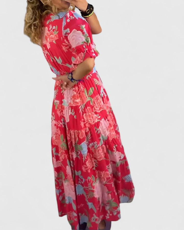 Women's Summer Dress V-neck