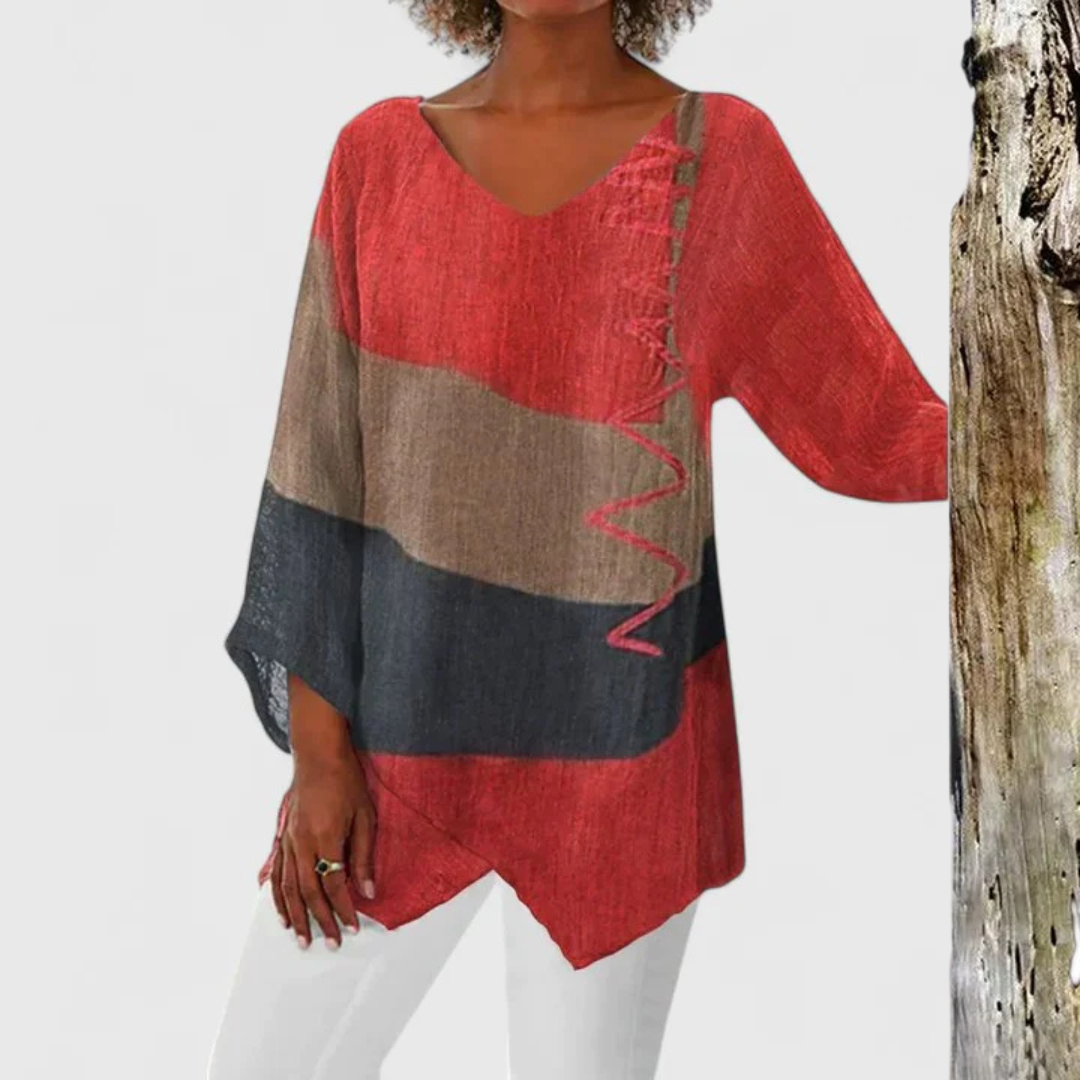 Women's Blouse V-neck