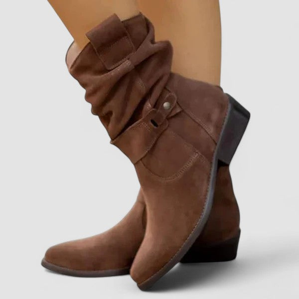 Women's Dress Suede orthopedic support
