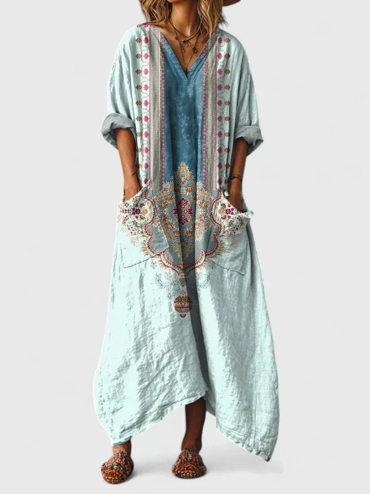 Women's Dress V-neck