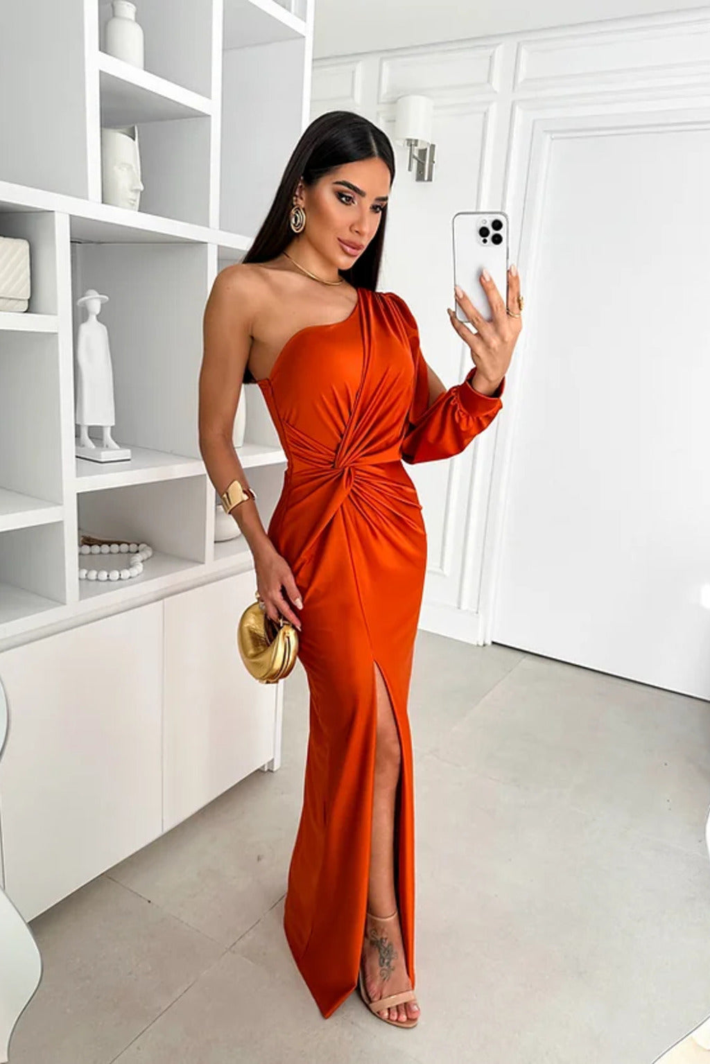 Women's Evening Dress Satin