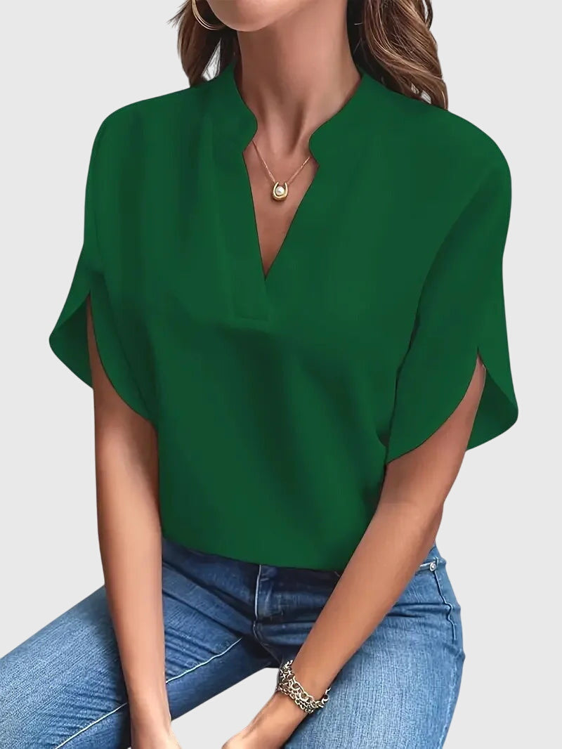 Vestido para mujer con escote en V