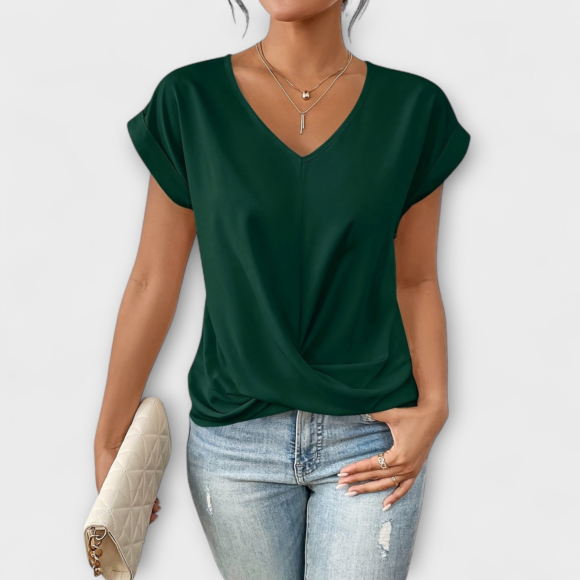 Women's Dress V-neck